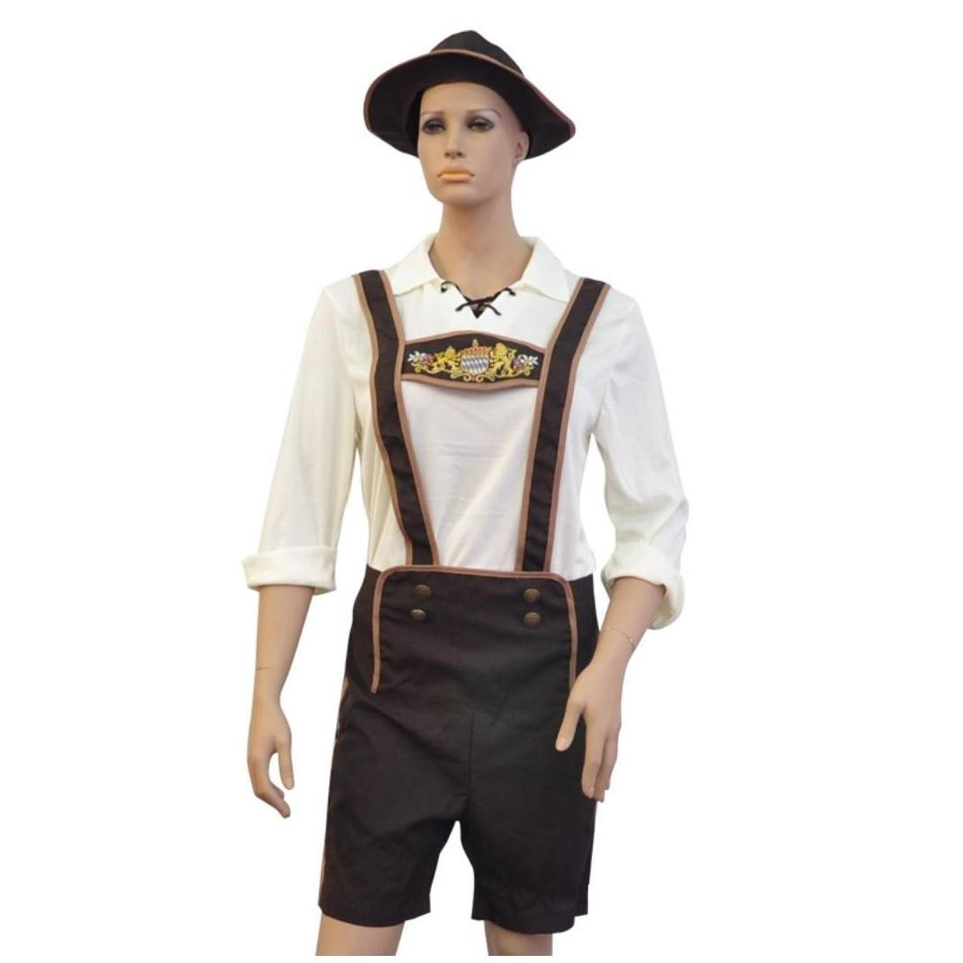 Theme Costume Theme Costume Oktoberfest Lederhosen Bavarian Octoberfest German Festival Beer Halloween For Men Costumes Plus Size M L Otmwi