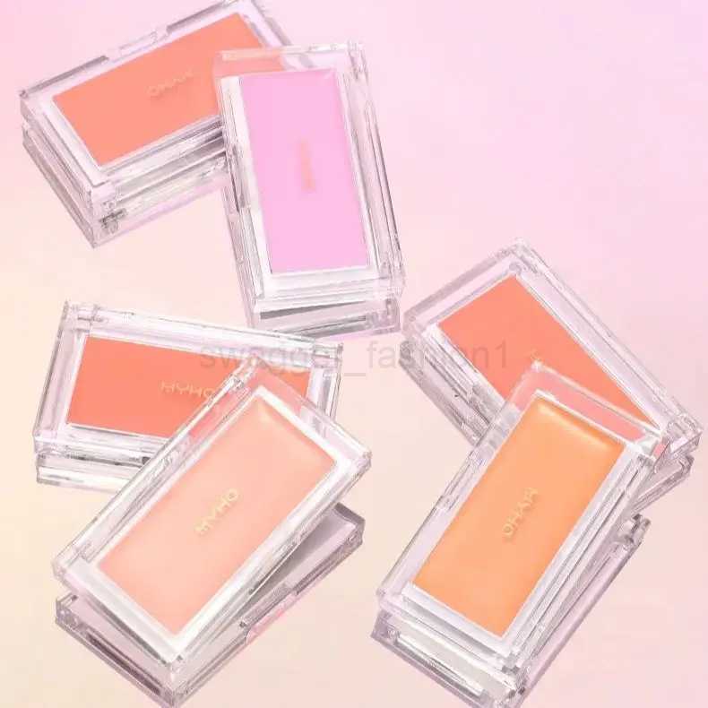 Downycheek Cream Monochrome Blush Paste Mud Woman New Peach Blush Paste Cheek PurpleB240722