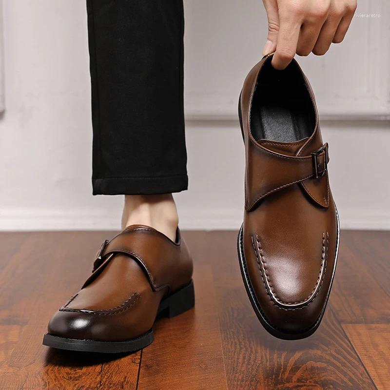 Casual Shoes Men Dress Fashion Trend Designer Styl Selg Mens Versatile Black Brown Plus Size 38-48