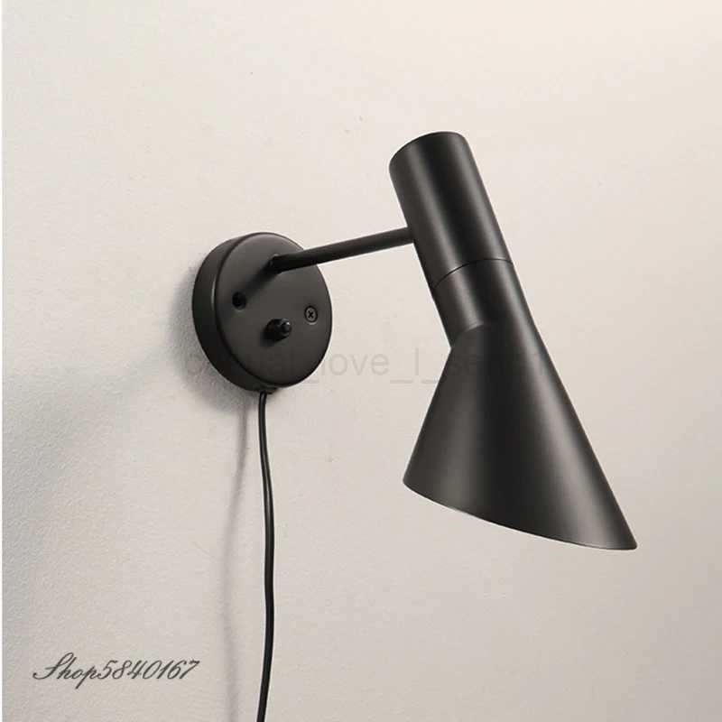 Nordic Industrial Wall Lamps Indoor Lighting Wall Sconce Loft Stair Lights Bedroom Lamps Fixtures Wall Light with EU/US/AU PlugCL240722