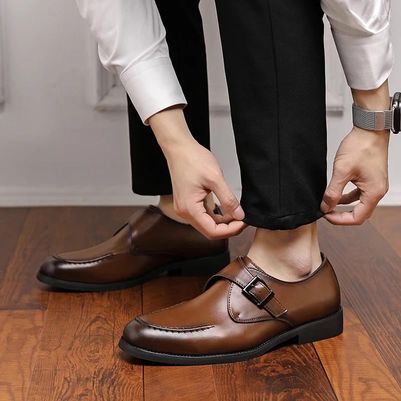 Casual Shoes Men Dress Fashion Trend Designer Styl Selg Mens Versatile Black Brown Plus Size 38-48