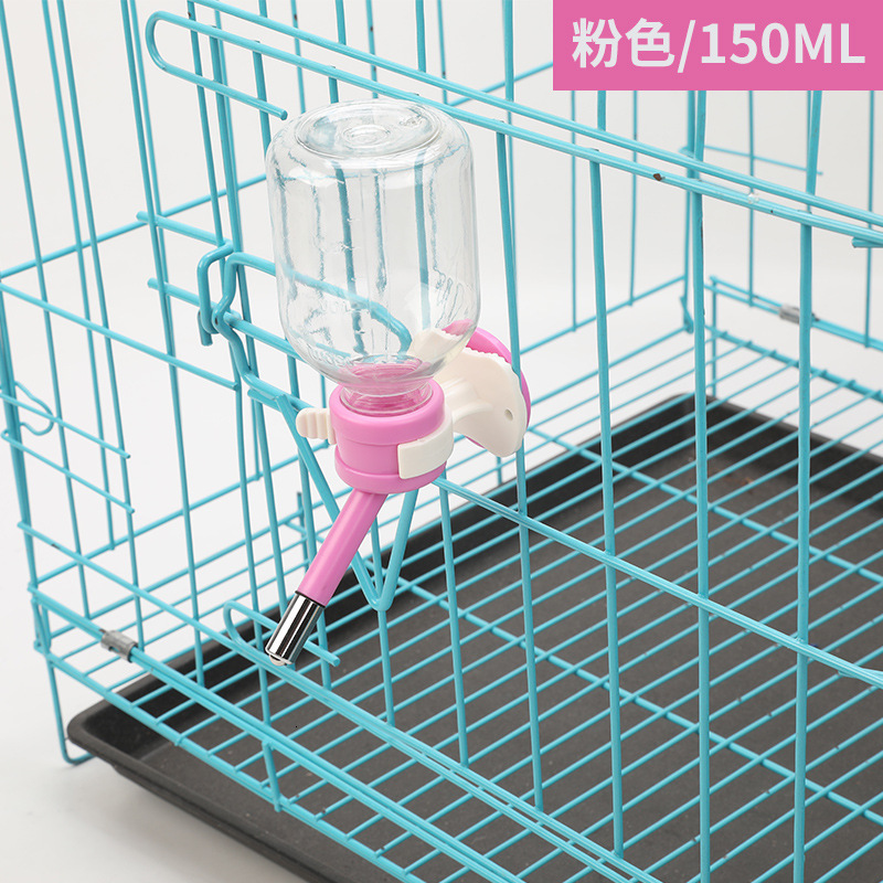 Pet Tableware Puppy 150/250/500ml Automatic Small Type Cat And Dog Dispenser Hanging Water Drinking 3 Color Wholesale