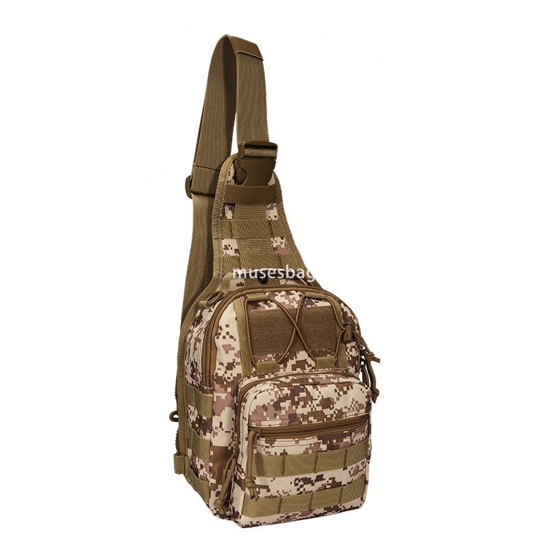 Oxford cloth 600D encrypted enlarged camouflage chest bag shoulder bag outdoor bag crossbody bag tactical small chest bag