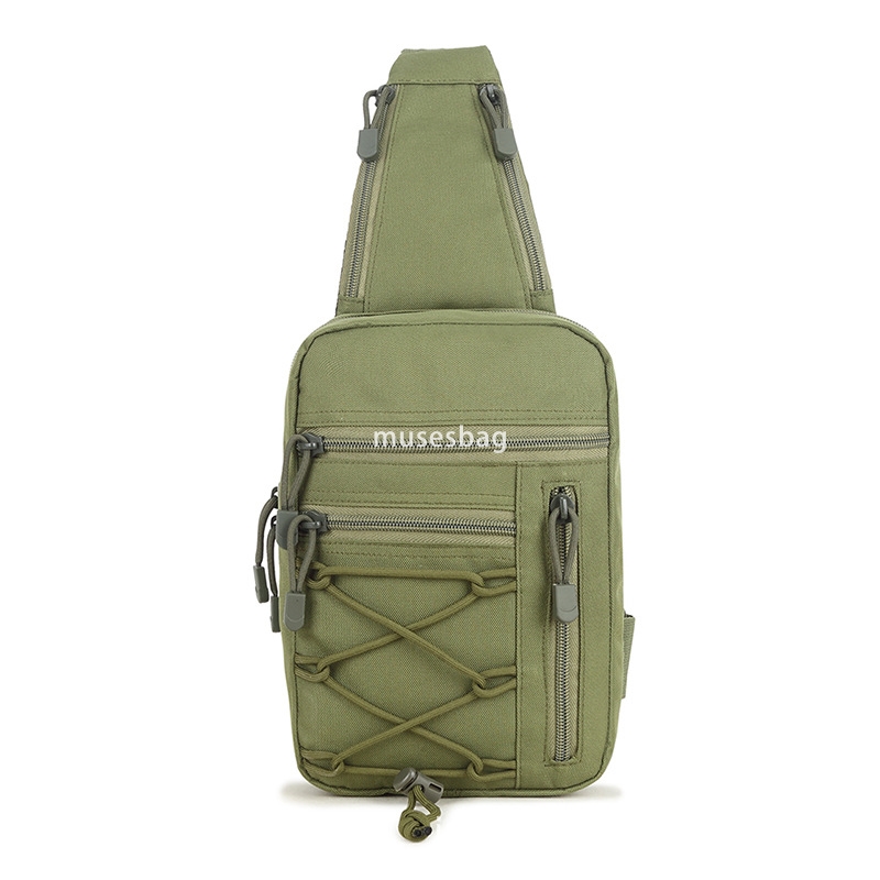 New Oxford cloth waterproof outdoor tactical shoulder bag for men and women field sports crossbody bag manufacturers