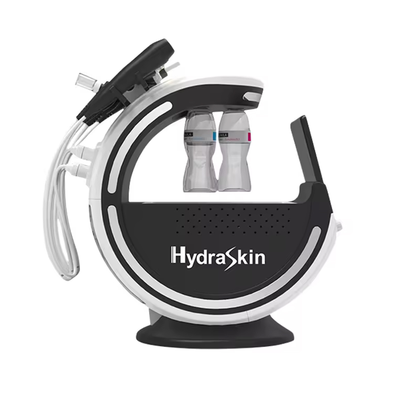 Professional Smart Ice Blue 7 in 1 Beauty Dermabrasion Beauty Machine With Skin Analyzer Oxygen Jet Beauty Cleaning Aqua Peel Machine