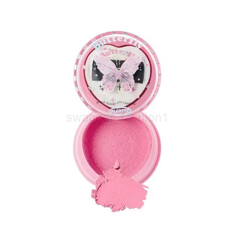 Flortte Butterfly Airy Cream Blush Brighten Natural Nude Makeup Delicate Blush MakeupB240722
