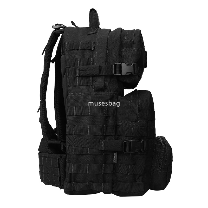 New Large Capacity Sports Outdoor Mountaineering and Hiking Multi functional Polyester Encryption 600D Tactical Backpack