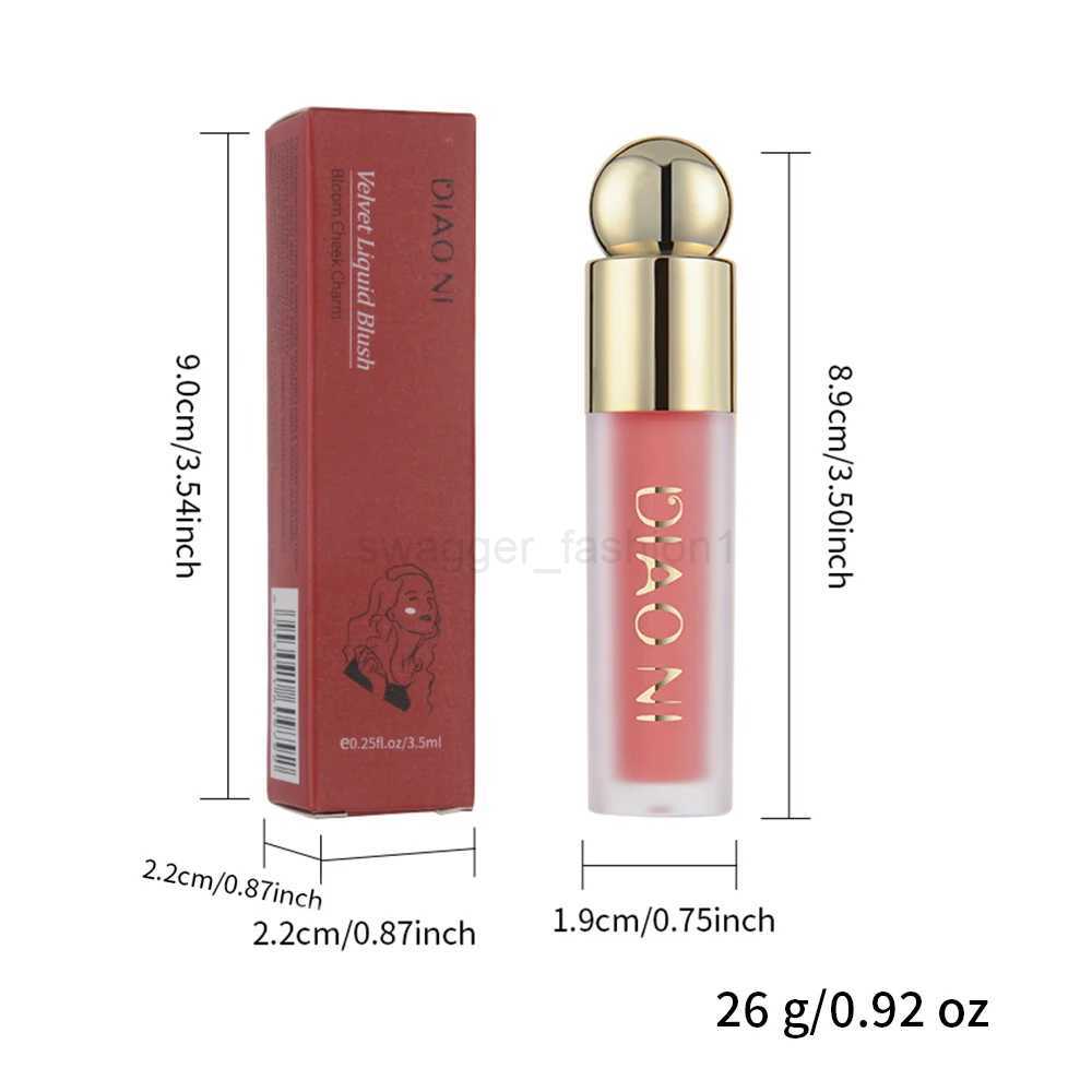 Liquid Blush Soft Matte Liquid Cream Blush Makeup Lightweight Beauty Blush Makeup for Long-Lasting Natural Velvet Liquid BlusherB240722