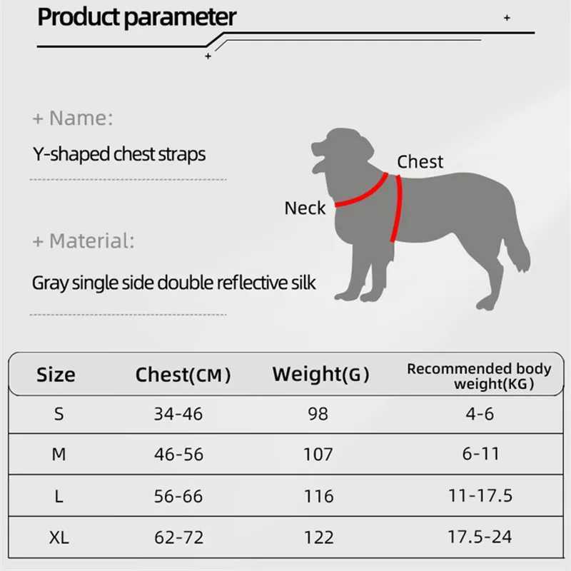 dog harness chest strap reflective puppy harness cat harness vest York dog harness Chihuahua walking supplies for small and large dogs X250326