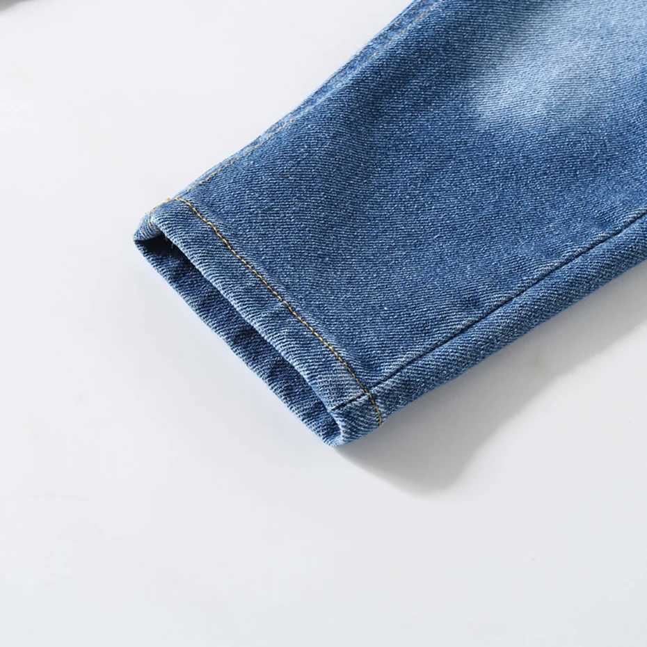 Jeans Toddler Boy Jeans Embroidery Pattern Jeans Boy Casual Style Jeans Kid Spring Autumn Childrens Clothing