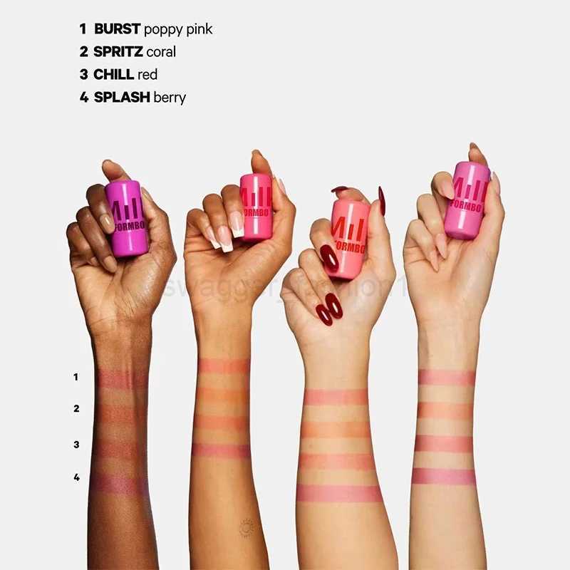 Original 3-in-1 Moisturizing Natural Blusher Stick Water Jelly Tint Stick Matte Contour Makeup Blush Jelly Brighten MakeupB240722