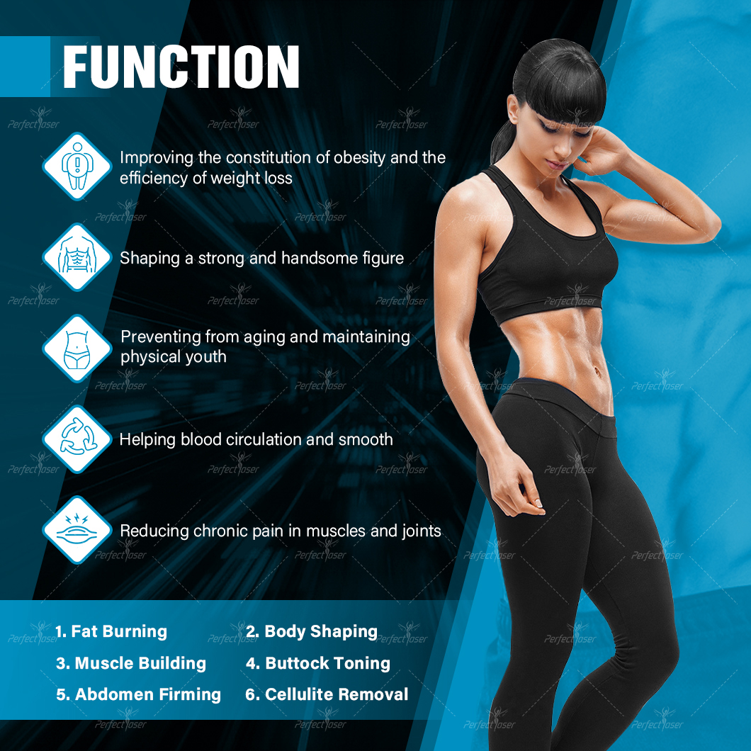 Emslim Muscle Stimulator EMS Slimming Machine EMSlim NEO Hiemt Electromagnetic Muscle Toning Device Fat Burning Equipment