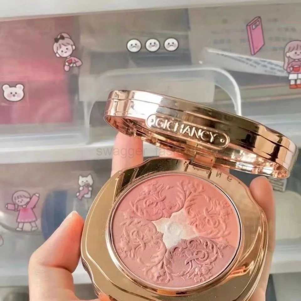 5 Colors Face Blush Palette Matte Mineral Blush Powder Bright Shimmer Matte Face Blush for Cheek and Eye Shadow Make-upB240722