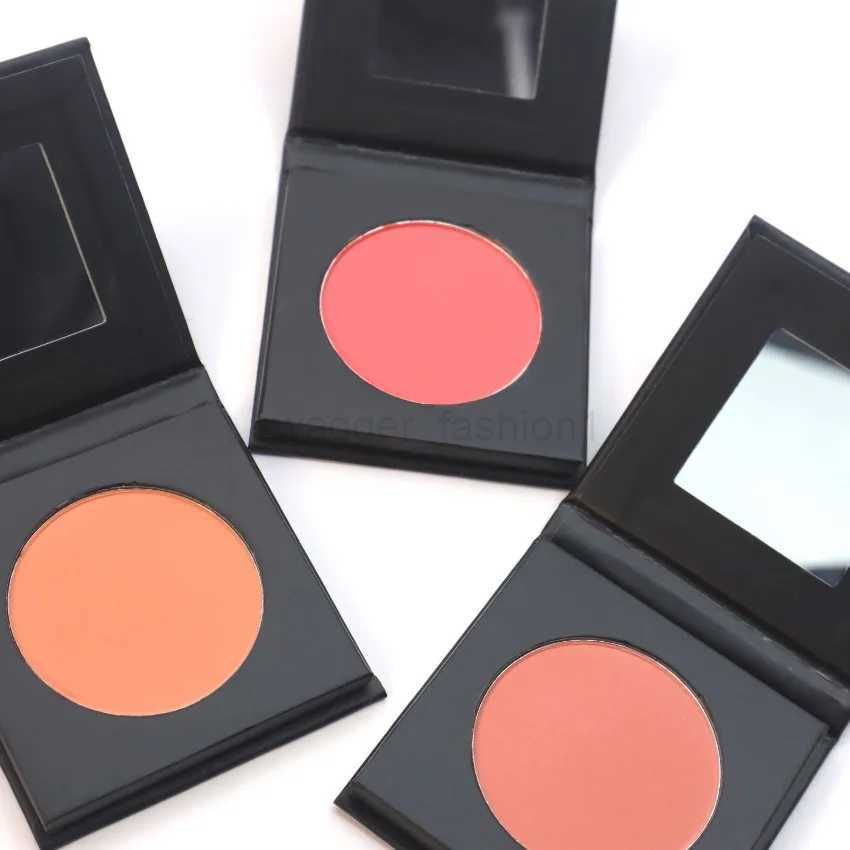 Custom 6colors Nude Blush Powder Matte Natural Cheek Tint Brighten Easy To Colored Face Waterproof Soft Female Makeup BulkB240722