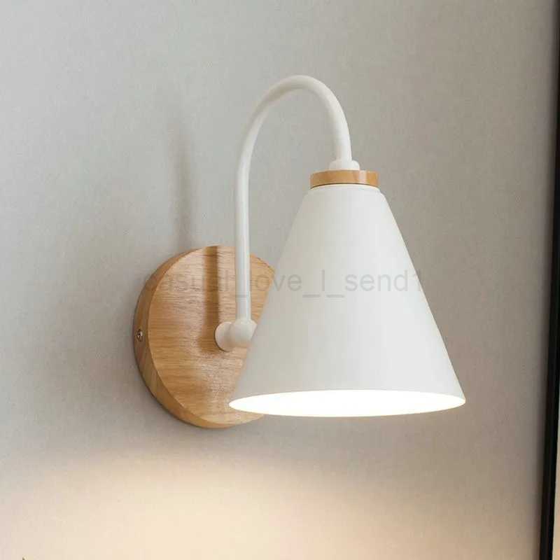 Modern Minimalist LED Wall Light Black White Interior Decoration Lamps Nordic Indoor Wall Lamp with Switch for Bedroom BedsideCL240722