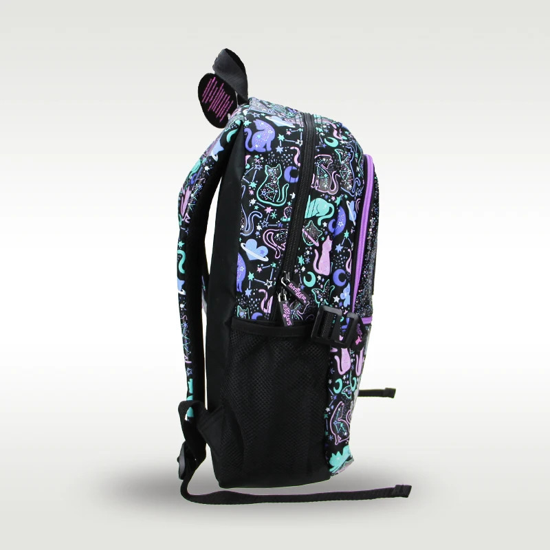 Australia original Smiggle childrens -selg schoolbag female cute high-quality backpack star cat 16 inches 240712 49e1
