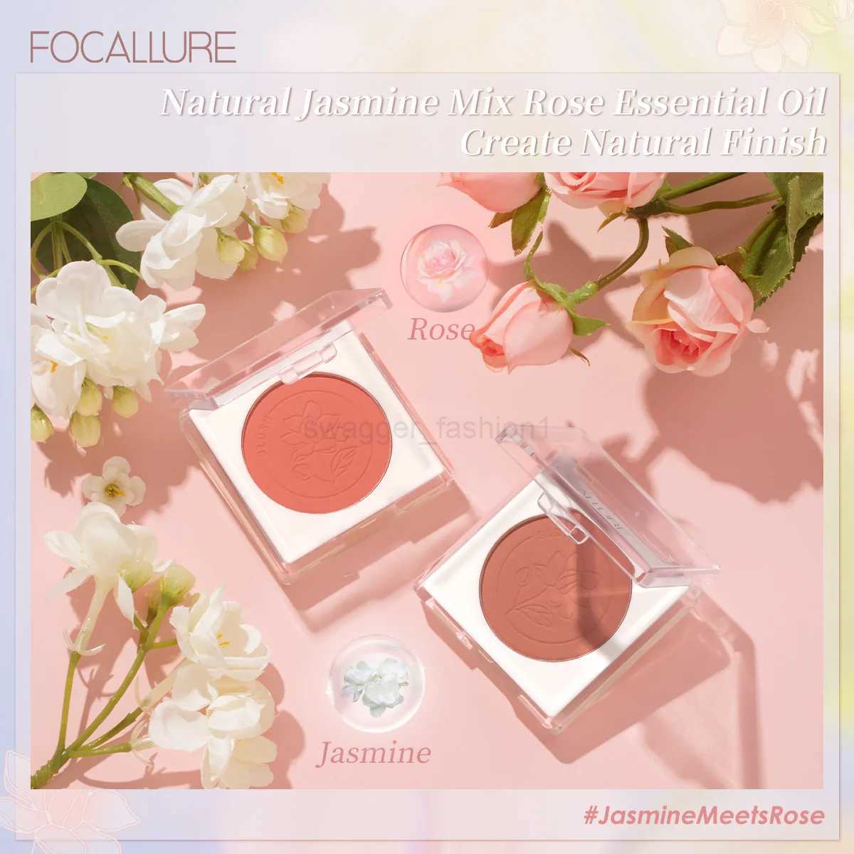 FOCALLURE Wholesale Face Blusher Peach Cream Makeup Blush Palette Cheek Contour Blush Natural CosmeticsB240722
