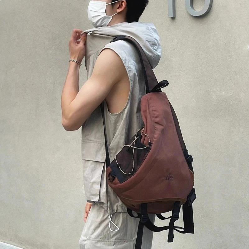 Japanese Casual All Match Women Handbags Streetwear Vintage Y2k Aesthetic Shoulder Bag Fashion Ins Trendy Grunge Crossbody Bags 240722