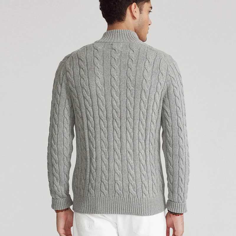 Suehaiwes Italy Style Brand Cotton Sweater Men Trend Twist Thick Sweaters For Men Chandail Svetr Maglione Sweatshirt Z240912