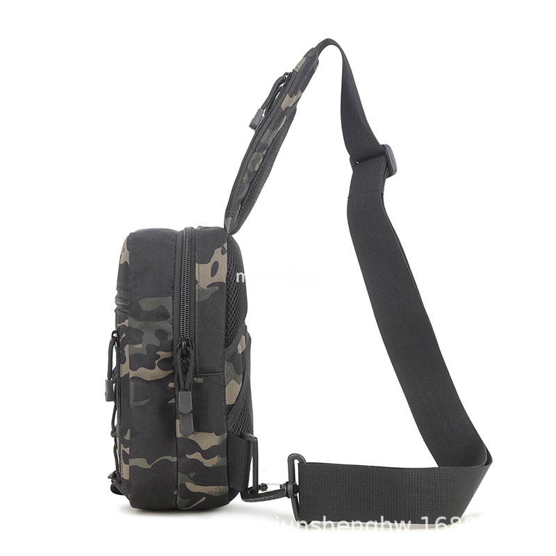 New Oxford cloth waterproof outdoor tactical shoulder bag for men and women field sports crossbody bag manufacturers