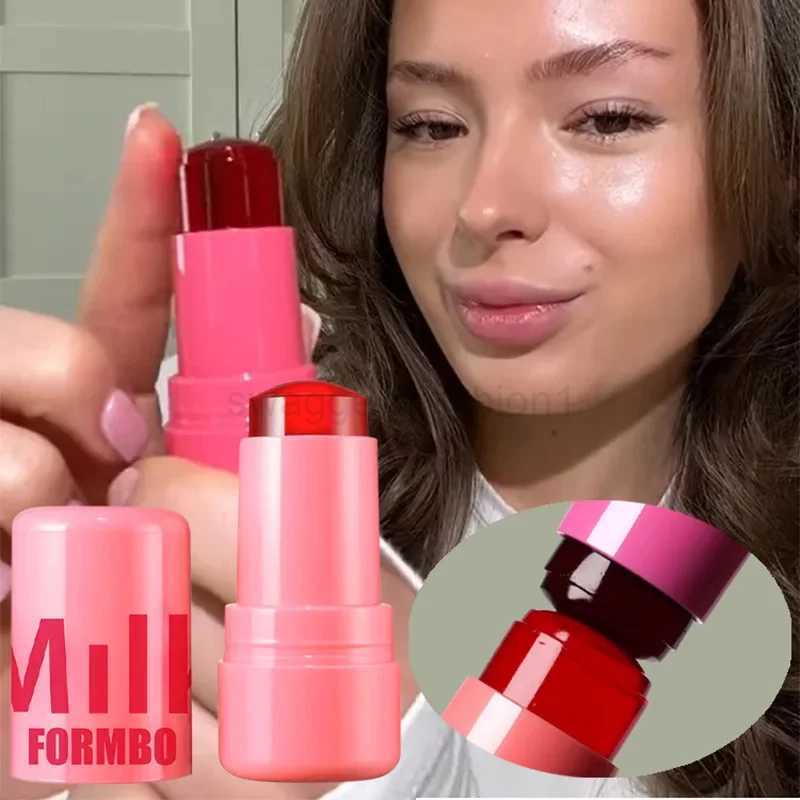 Original 3-in-1 Moisturizing Natural Blusher Stick Water Jelly Tint Stick Matte Contour Makeup Blush Jelly Brighten MakeupB240722