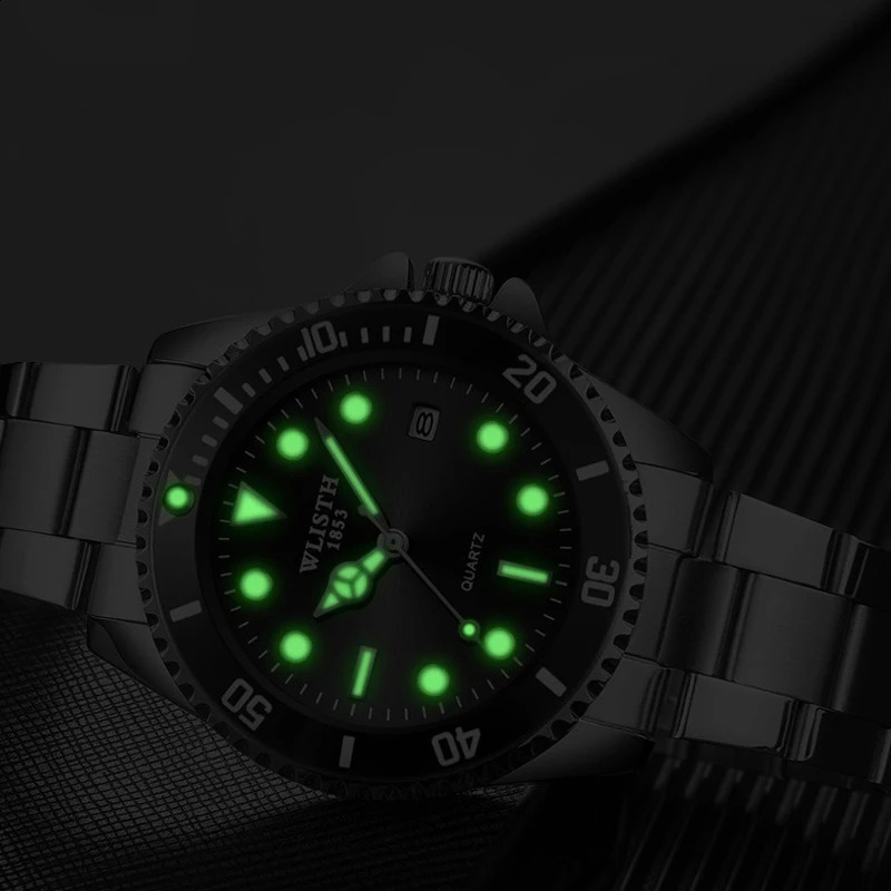 Automatic Watches Swiss Green Swimming Switzerland Wristwatch Men Aaa Clock Automatico Mechanical Luminous Original Hours 240716