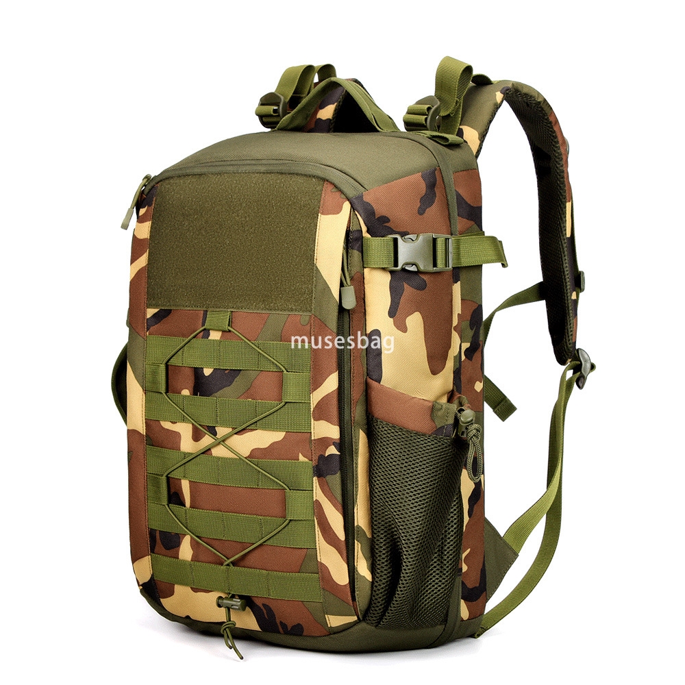 Outdoor Military Camouflage Backpack Multi functional Large Capacity Mountaineering Sports Travel Camping Computer Tactical Backpack