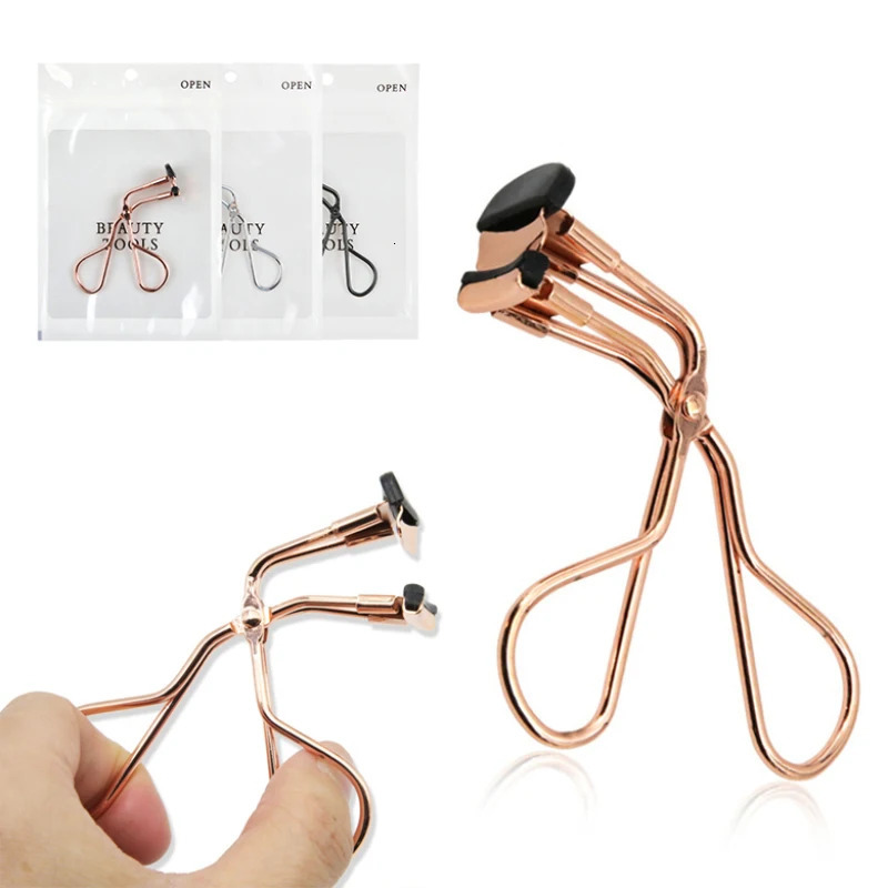 Mini Eyelash Curler Portable Useful Stainless Steel Curling Partial Eyelashes Auxiliary Beauty Tools Natural Eye Lashes Makeup 240713