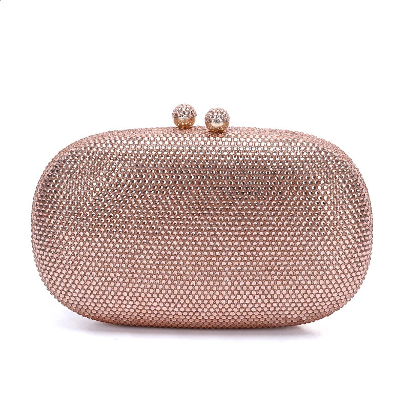 28 Colors Women Orange/Green Evening Bags Stones Clutch Bags for Wedding Party Bridal Rhinestones Purse Lady Handbags and Purses 240722