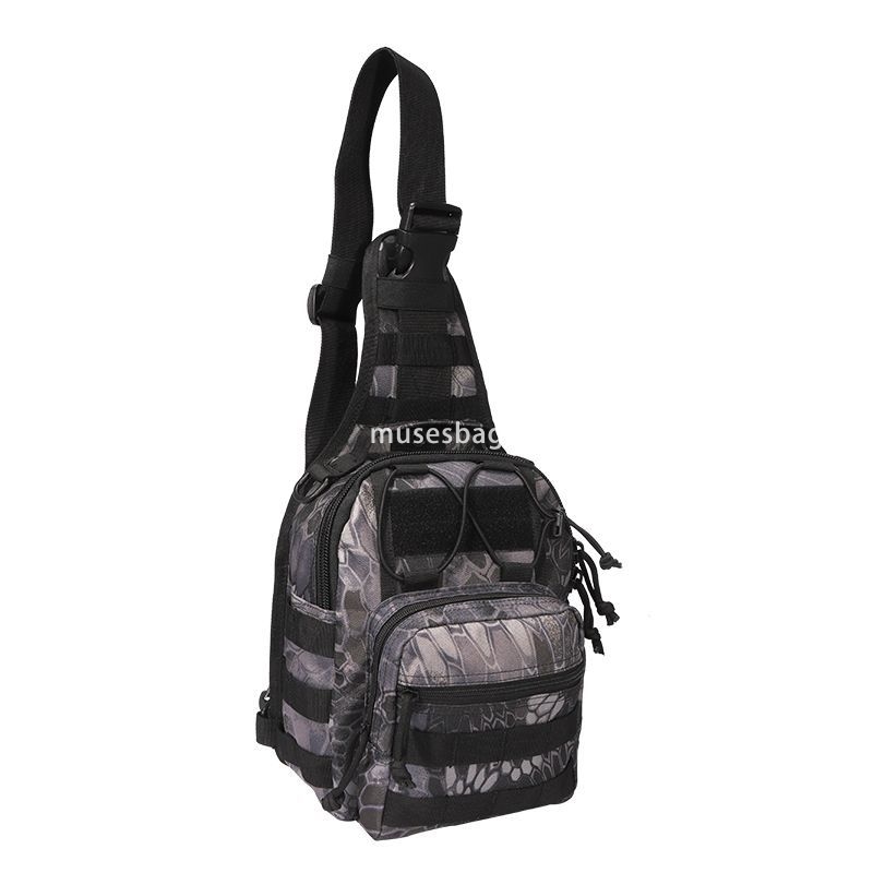 Oxford cloth 600D encrypted enlarged camouflage chest bag shoulder bag outdoor bag crossbody bag tactical small chest bag