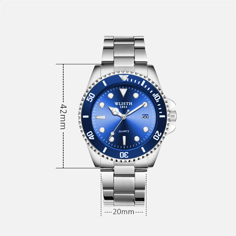 Automatic Watches Swiss Green Swimming Switzerland Wristwatch Men Aaa Clock Automatico Mechanical Luminous Original Hours 240716
