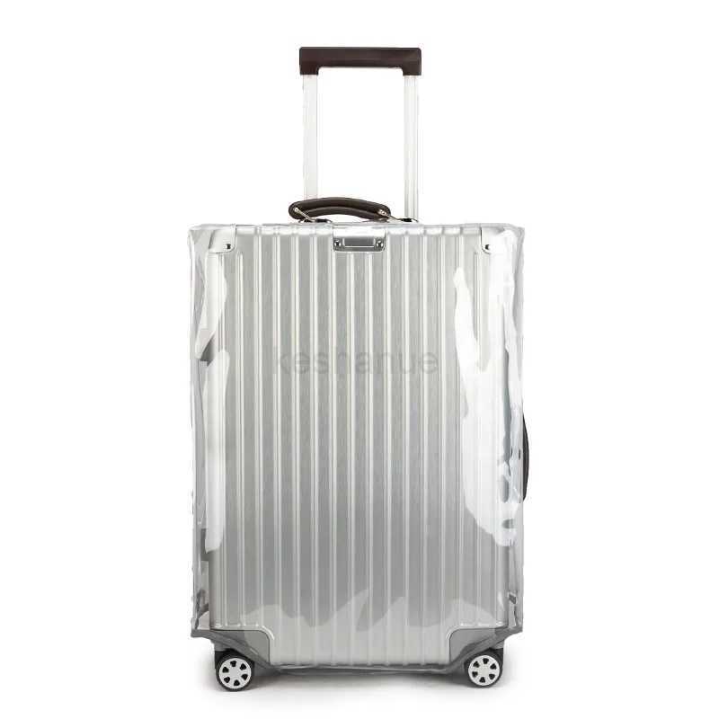 Transparent PVC Luggage Protective Cover Waterproof Suitcase Cover Travel Trolley Case Non-slip/Anti-fall/Scratchproof/DustproofXJ240723