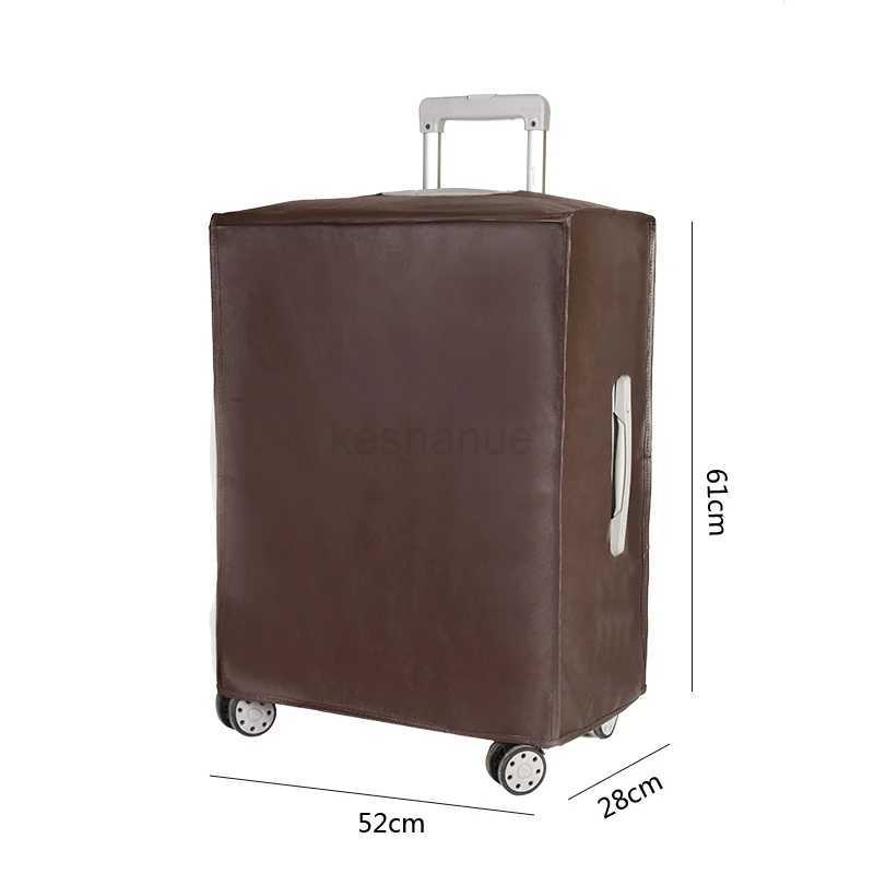 Luggage Cover Travel Suitcase Reusable Dust Proof Scratch Waterproof Protective Cover Non-woven Luggage Cover 2024 NewXJ240723