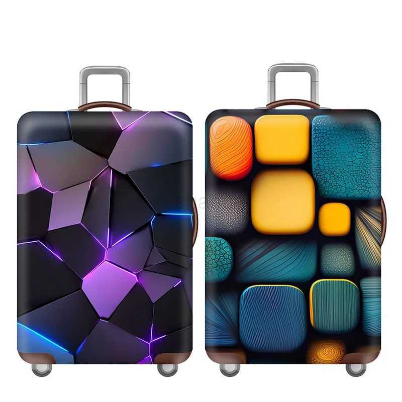 Designer Thicken Luggage Cover Elastic Fabric Luggage Protective Cover Travel Accessories Suitable 18-32 Inch Trolley Case CoverXJ240723