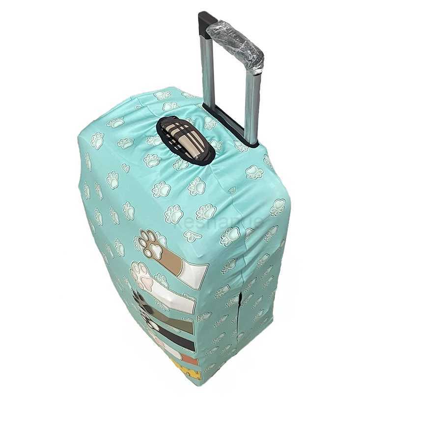 Thickened Ventilate Wear-Resistant Elastic Luggage Protection Cover Trolley Box Dust Covers Travel Cover Travel Box AccessoriesXJ240723