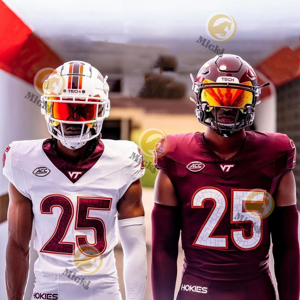 Jayden McDonald VirginiaTechHokies Football jersey TylerMatheny C.J. McCray McDonald Hunter Mclain Brody Meadows Mens Custom College VirginiaTech jerseys