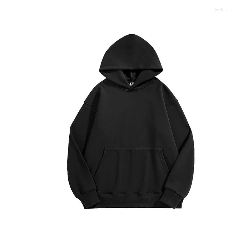 Heavyweight Fleece Men's Hoodies | Drop Shoulder Plain Blank No String Custom Oversized Unisex