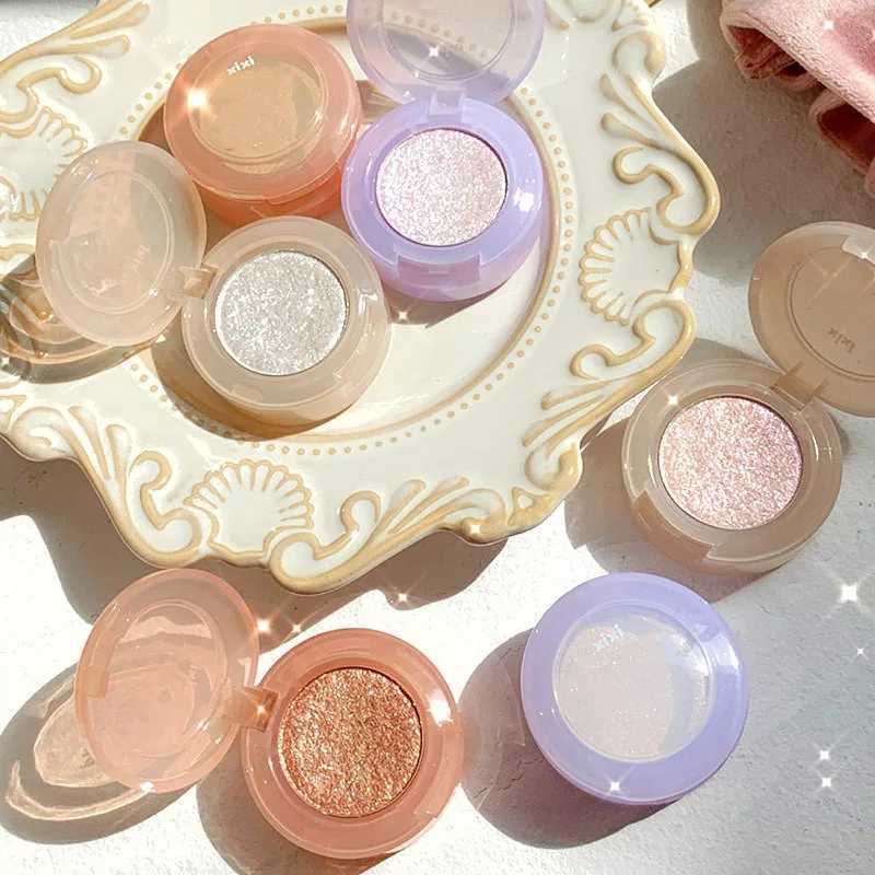 Diamond eye shadow palette gorgeous shiny eye shadow gloss shiny highlights shadow shimmer cowboy grass weaving girl eye makeupW240730