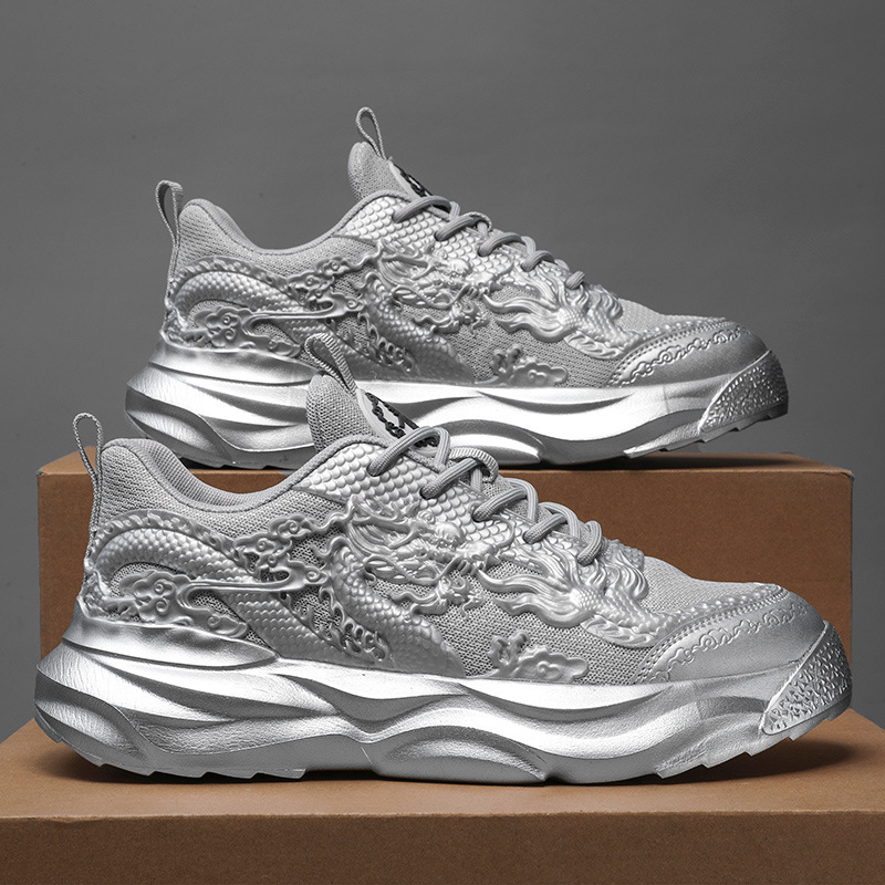 Sports Ddmysports Men Chinese Style New Design Running Clunky Shoes Free Shipping Outdoor