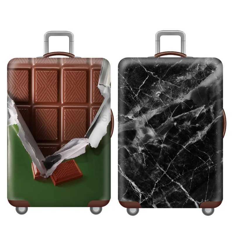 Thicken Luggage Cover Elastic Fabric Luggage Protective Covers Travel Accessories Suitable For 18-32 inch Trolley Case CoverXJ240723