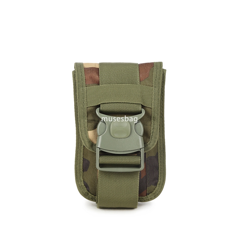 New mobile phone bag male horizontal cover belt bag mobile phone Fanny pack Male wear belt vertical tactical
