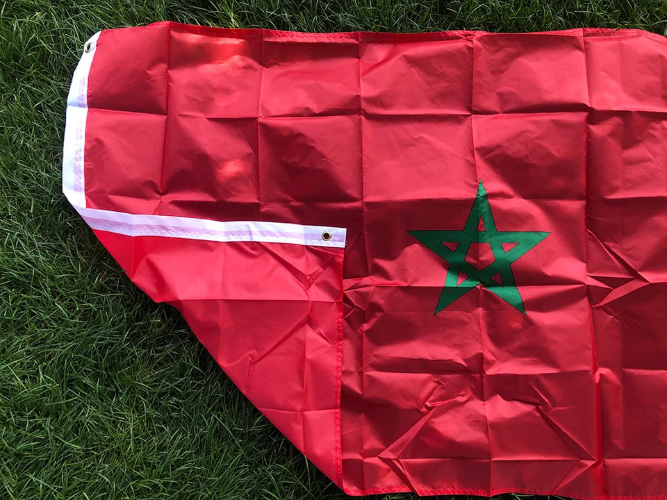 SKY FLAG Morocco flag Banner 90x150cm polyester Hanging maro moroccan morocco Moroccan National flags Home Decoration 240713