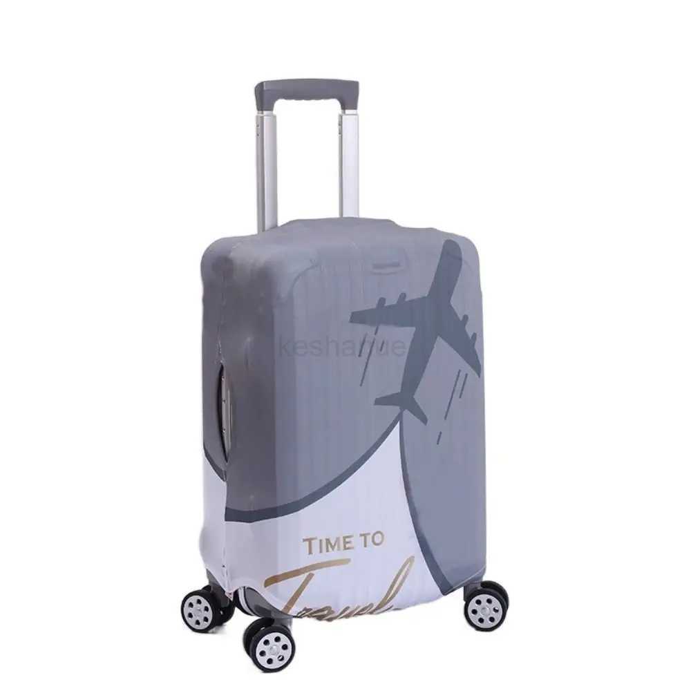 Luggage Cover Stretch Fabric Suitcase Protector Baggage Dust Case Cover Suitable for18-30 Inch Suitcase Case Travel OrganizerXJ240723