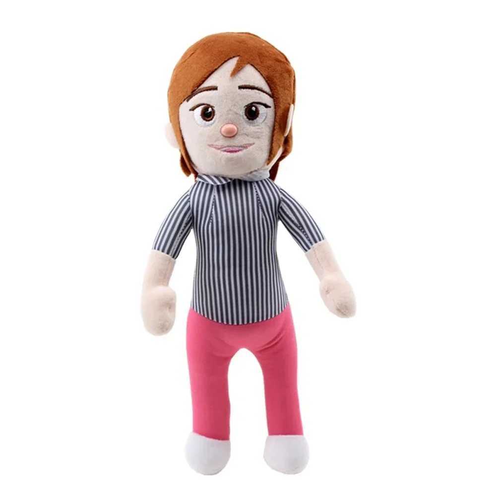Stuffed Plush Animals Hot 20cm cocomeloned plush doll cartoon family JJ dad mom sister stuffed soft plush childrens gift H240710