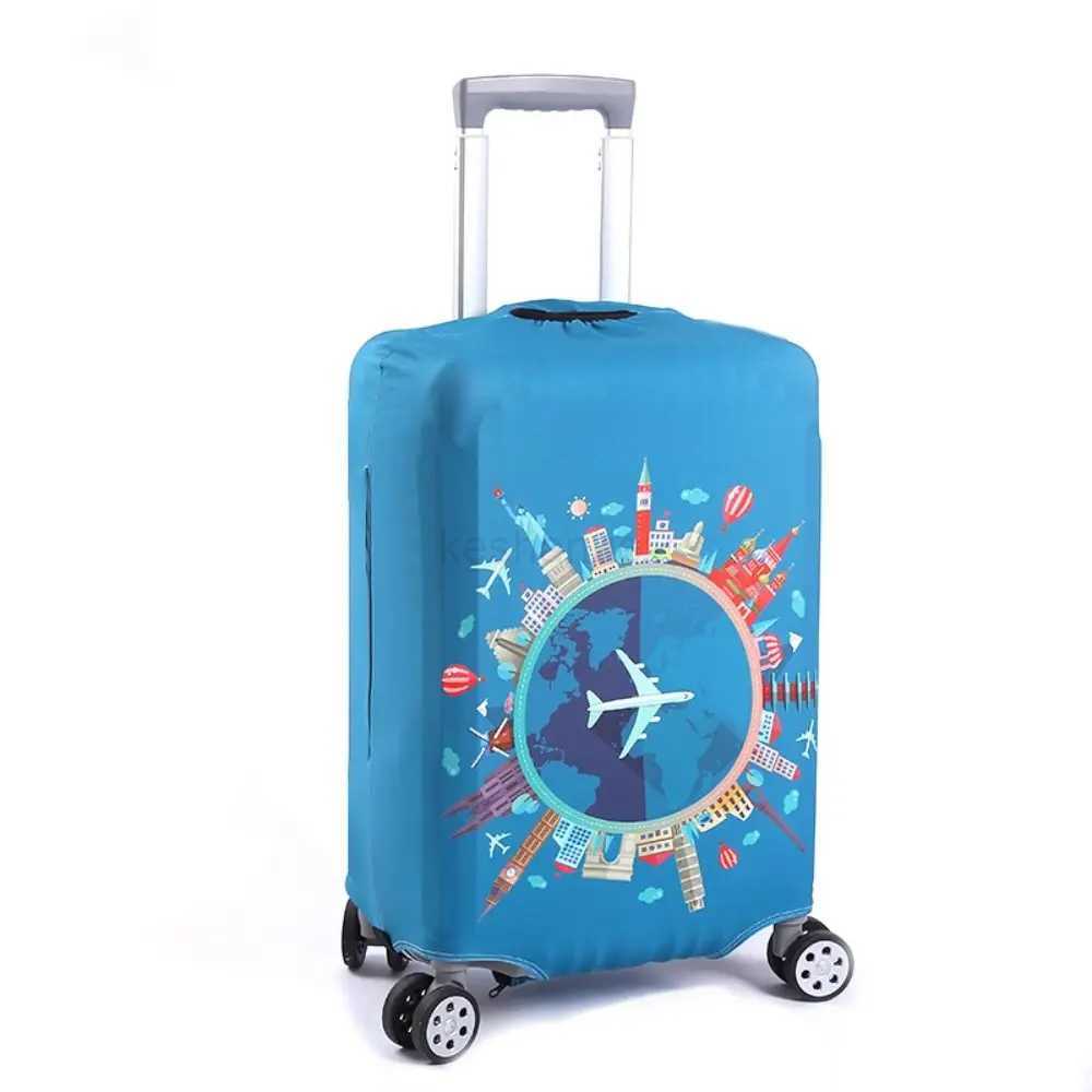 Luggage Cover Stretch Fabric Suitcase Protector Baggage Dust Case Cover Suitable for18-30 Inch Suitcase Case Travel OrganizerXJ240723