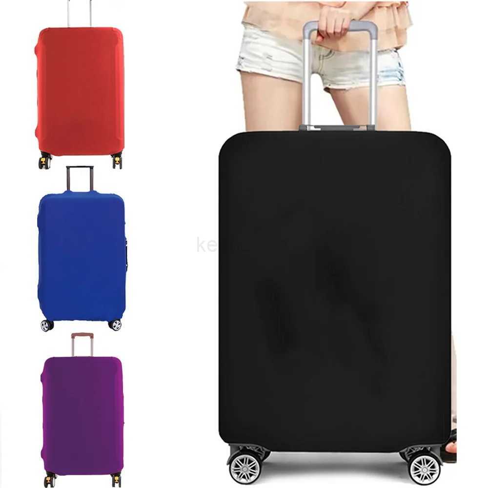 Suitcase Covers Portable Trolley Box Cover Zipper Suit for 18-32 Inch Bag Thicker Elastic Dust Cover Travel AccessoriesXJ240723