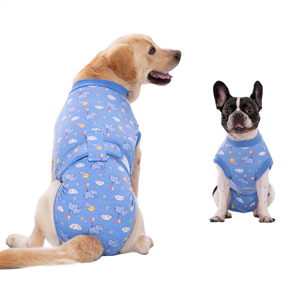 Suit After Surgery Prevent Licking Recovery Shirt for Large Dogs Abdominal Wounds Bandages Pet Dog Clothes 240722