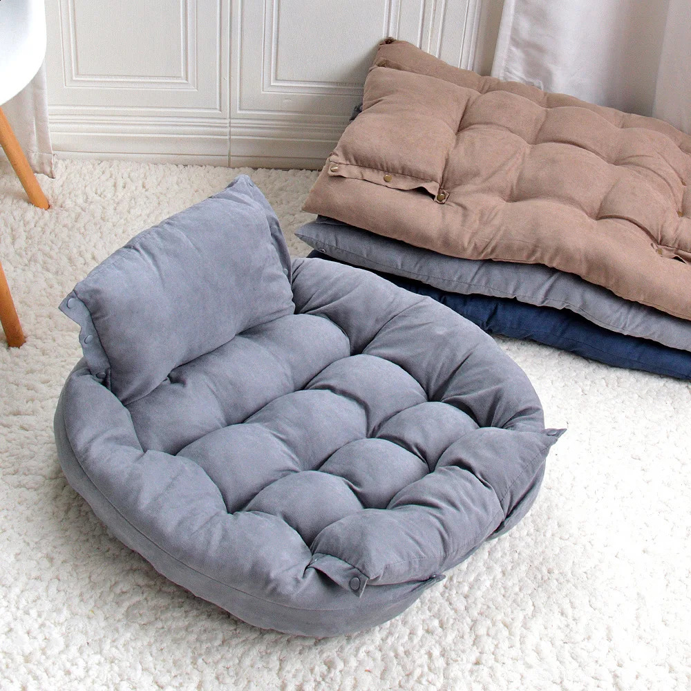 Multifunction Dog Bed Mat 3 IN 1 Dogs Cat Sleeping Bed Sofa Warm Winter Puppy Kitten Nest Kennel Soft Pet Cushion For Dogs Cats 240723