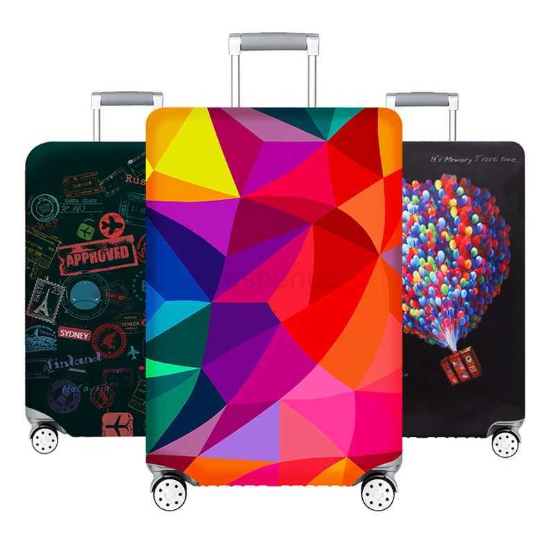 Travel Luggage Protective Cover Travel Accessorie Suitcase Case Cover Baggage Case Elastic Cover for S/M/L/XL 18-32 inch LuggageXJ240723