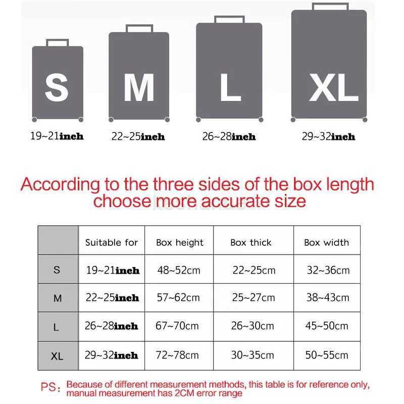 Colorful Graffiti Thicken Luggage Cover Elastic Baggage Cover Suitable 19 To 32 Inch Suitcase Case Dust Cover Travel AccessoriesXJ240723